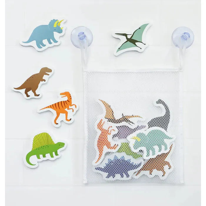 Best Foam Bath Toys for Kids - 12-Piece Dinosaur Set, Safe & Fun Bathtime Play for Toddlers - Perfect for Sensory Play, Learning & Bath Time Fun