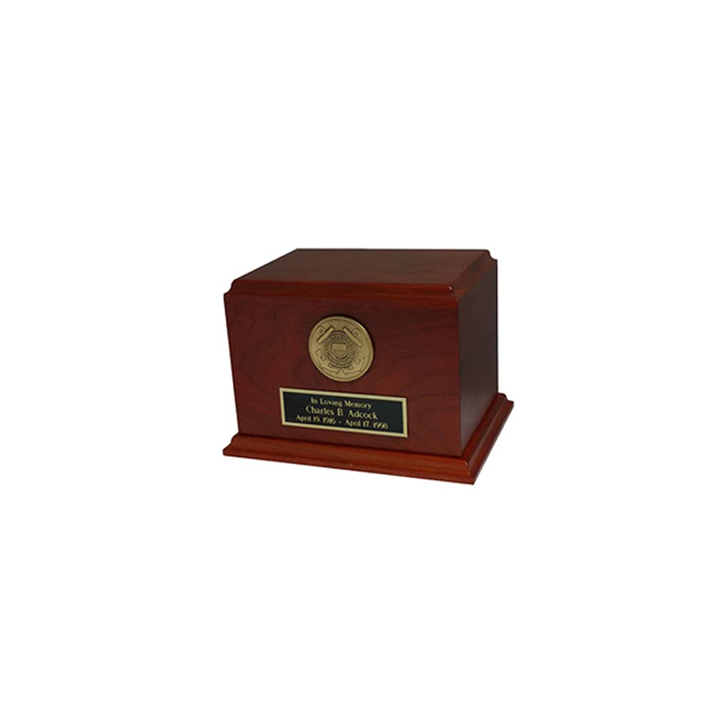 Heritage Military Urn for All US Armed Forces Branches - Honoring Veterans with Flags & Connections - Perfect for Memorials, Funerals & Home Displays