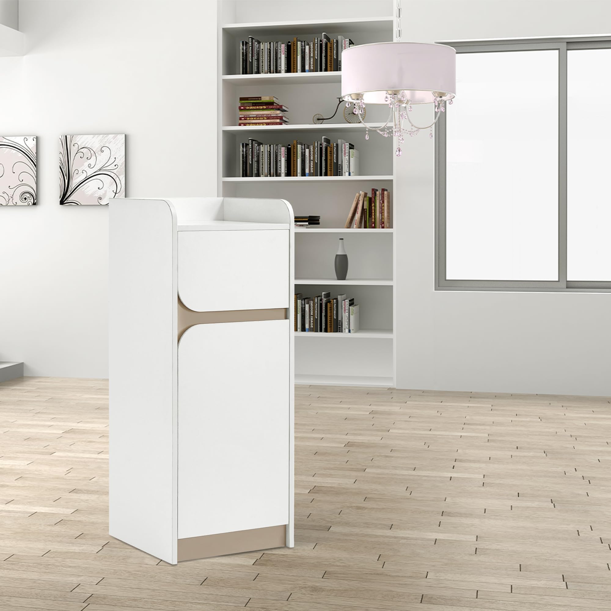 Professional Barber Salon Storage Cabinet - 40