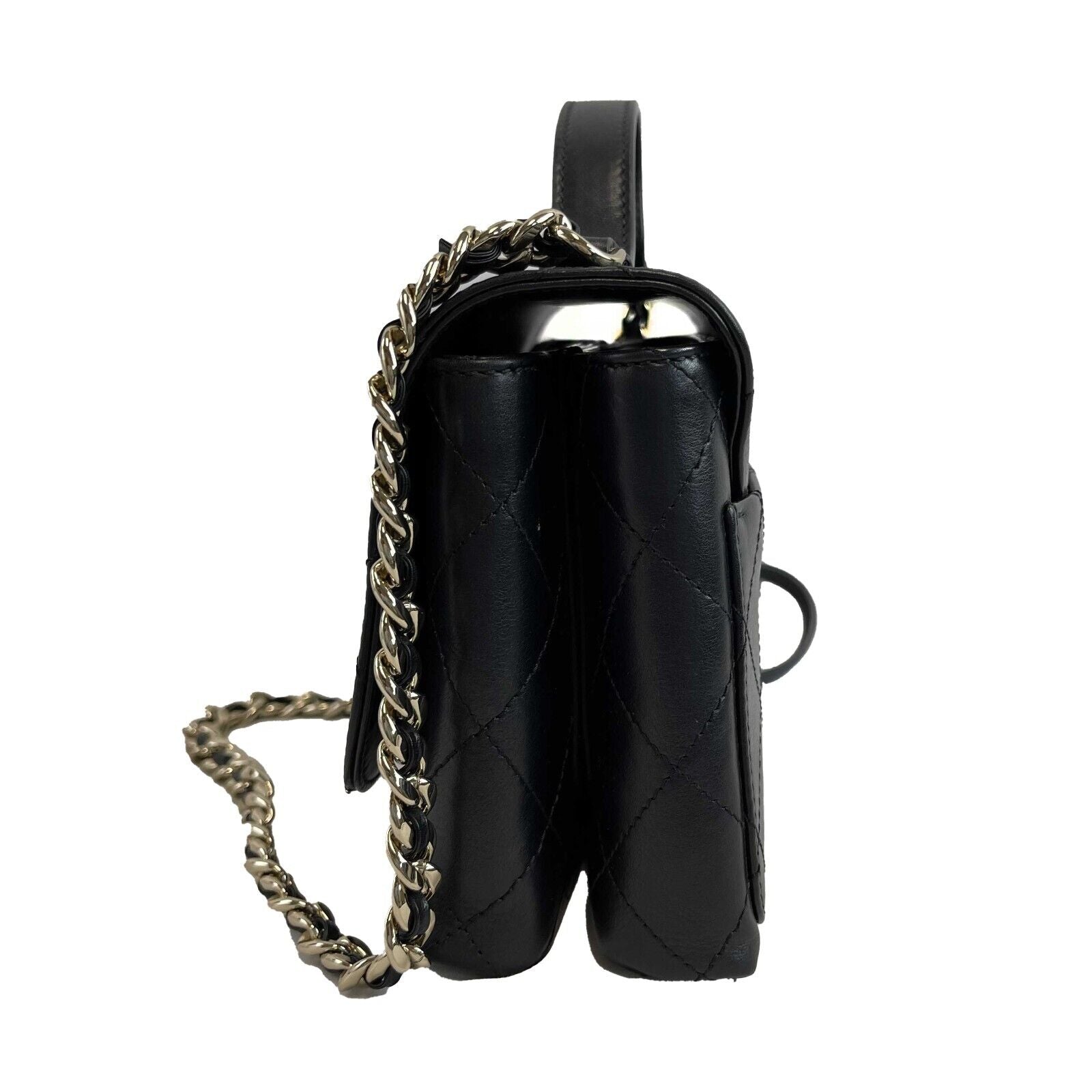Chanel Classic Double Pocket Top Handle Bag - Luxury Designer Handbag for Women | Perfect for Work, Travel & Everyday Use