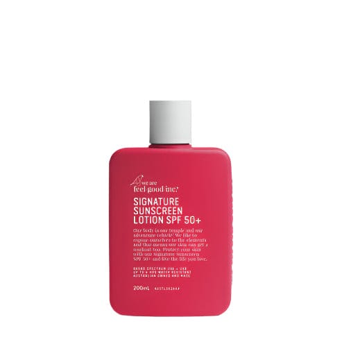 Signature SPF50+ Sunscreen Lotion - Broad Spectrum UVA/UVB Protection, Water Resistant, Non-Greasy Formula for Face & Body - Perfect for Beach, Swimming & Outdoor Activities