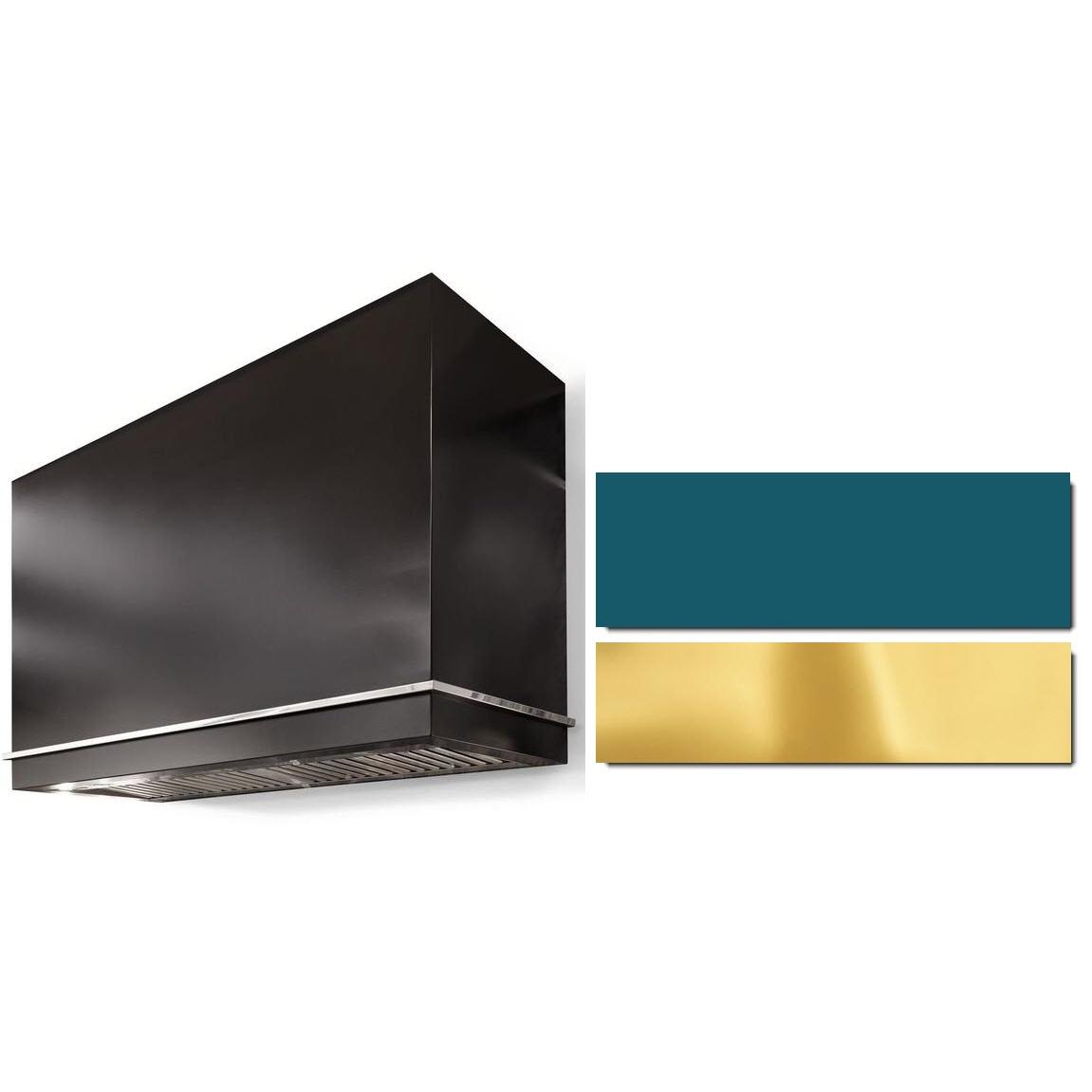 AGA 48 Inch Wall Mount Range Hood - AH4842LGESALPB - Professional Stainless Steel Kitchen Vent Hood with Powerful Exhaust Fan - Perfect for Modern Home Cooking & BBQ Grilling
