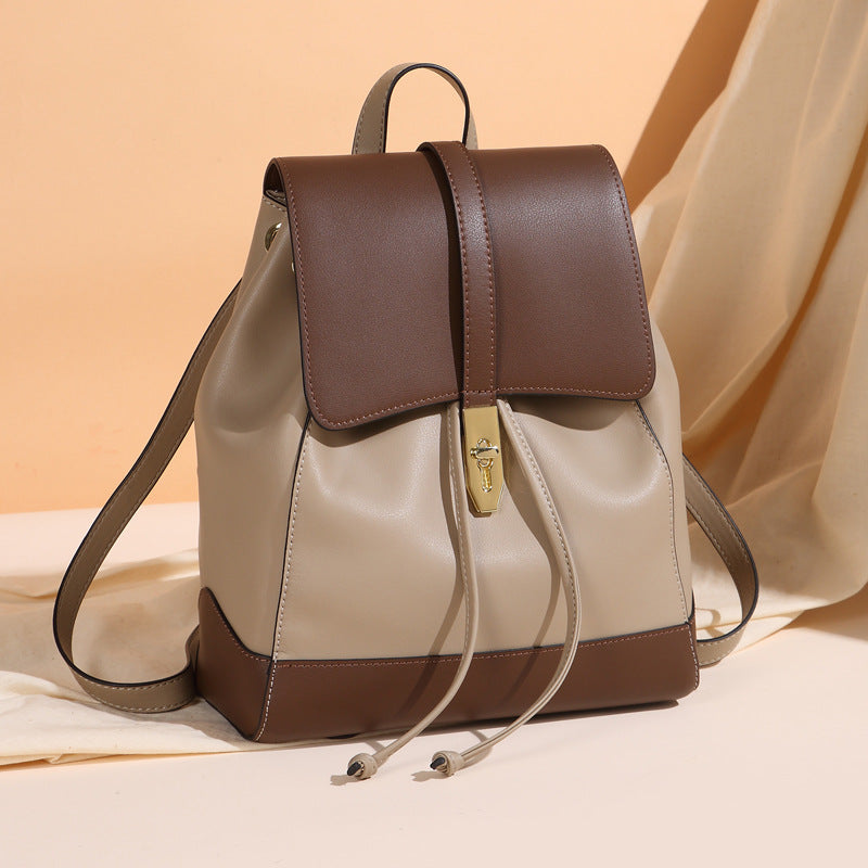 Genuine Leather Backpack for Men & Women - Durable & Stylish Laptop Bag for Work, Travel & School | Water-Resistant & Spacious Design