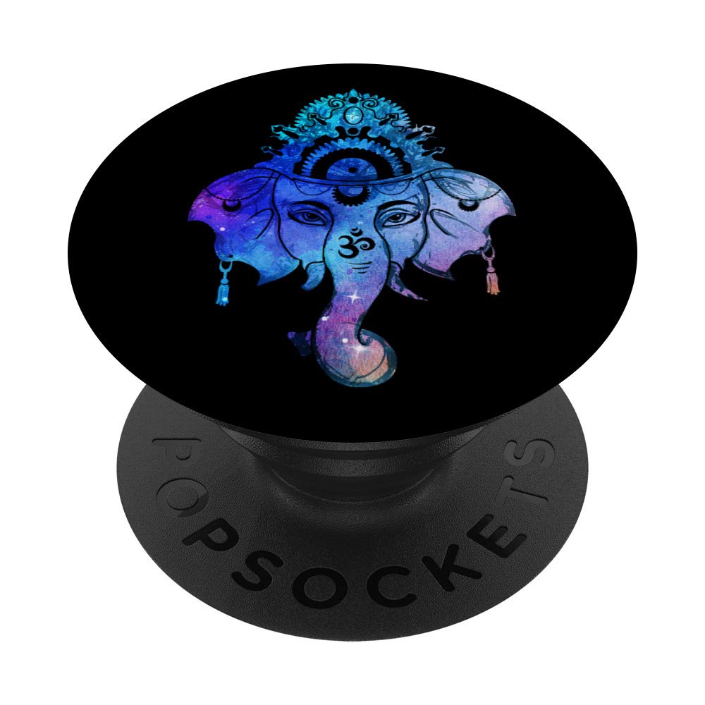 Ganesh Cute PopSockets PopGrip - Swappable Phone & Tablet Grip for Men & Women - Perfect Gift for Yoga, Meditation & Spiritual Lifestyle