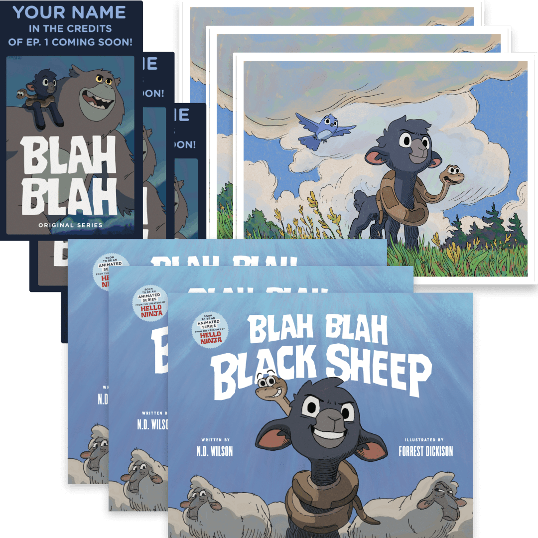 Blah Blah Black Sheep - Premium Soft Wool Yarn for Knitting & Crocheting | Perfect for DIY Sweaters, Scarves, and Baby Blankets | Handmade Craft Supplies for Cozy Home Projects