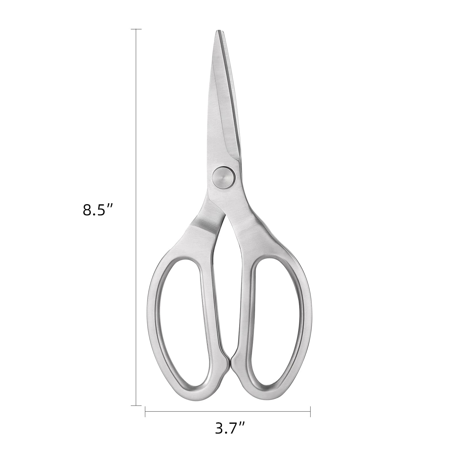 Heavy Duty Forged Kitchen Scissors - Ultra Sharp for Poultry & Multipurpose Use