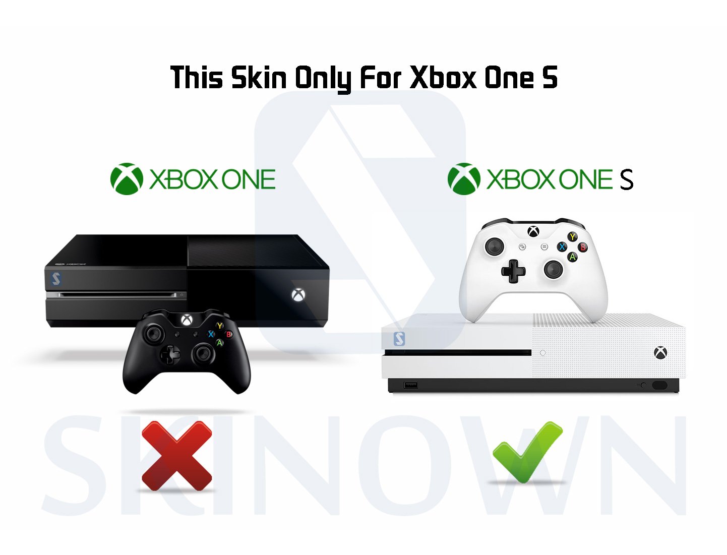 SKINOWN Weed Marijuana Skin Cover for Xbox One S Slim Console & Controller - Durable Protective Decal for Gaming Enthusiasts | Perfect for Gaming Setups, Themed Rooms & Gifts