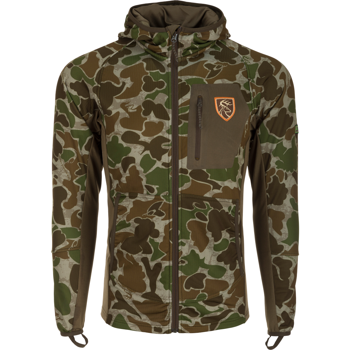 Pursuit Full Zip Hoodie - Men's & Women's Lightweight Fleece Jacket for Casual Wear & Outdoor Activities | Comfortable & Stylish Pullover for Running, Hiking, and Everyday Use