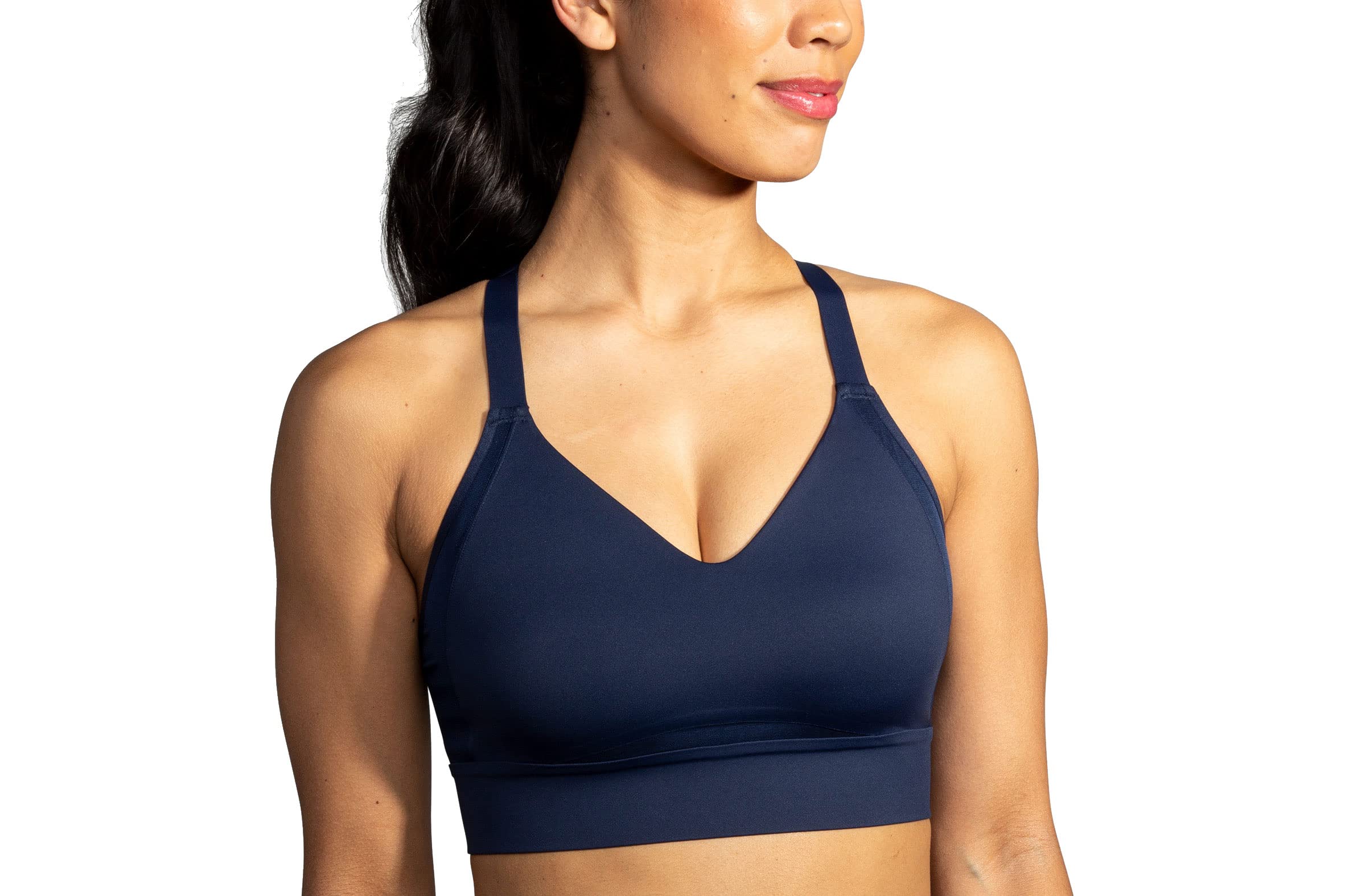 Brooks Women's Interlace High Impact Sports Bra - Maximum Support for Running, Workouts & Intense Training | Perfect for Marathon Training, CrossFit & HIIT Workouts