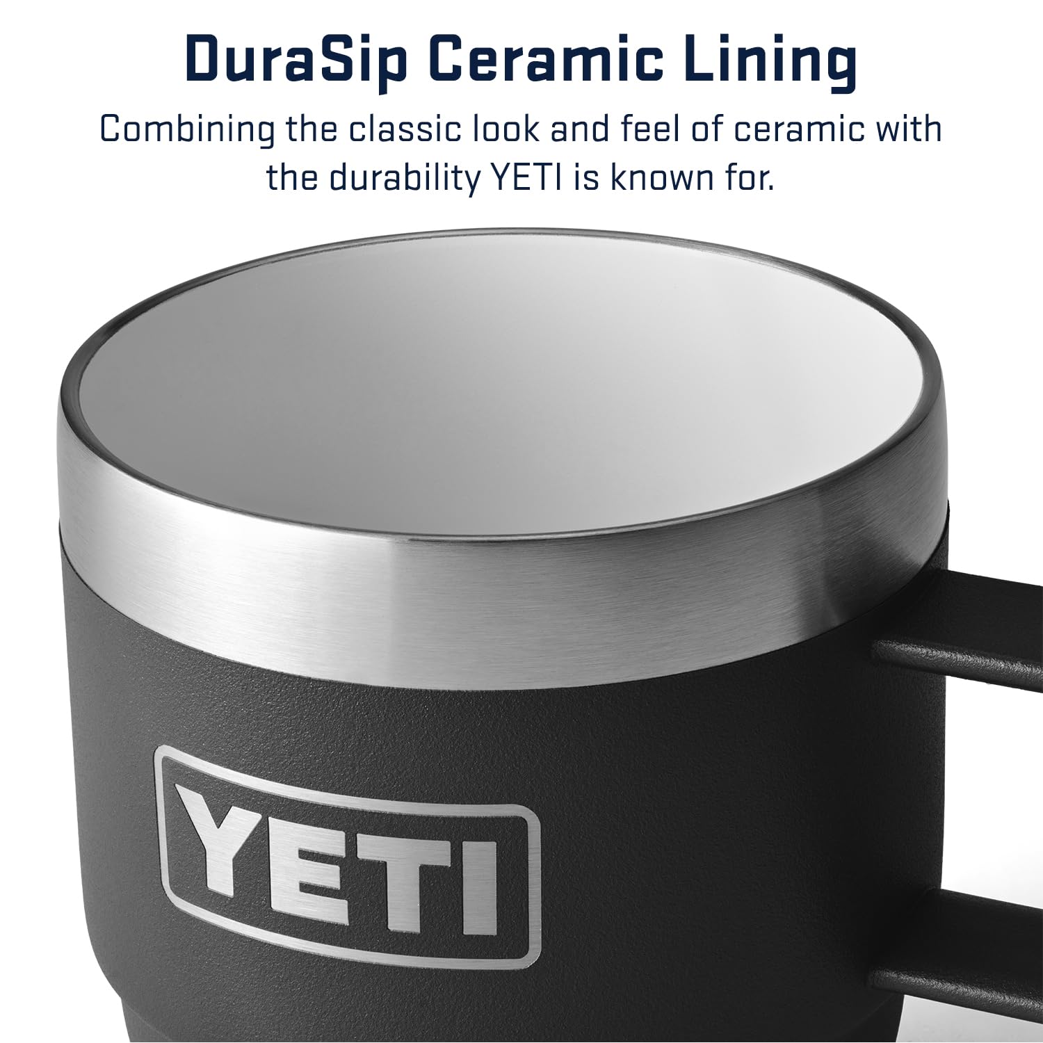 YETI Rambler 6 oz Stackable Stainless Steel Vacuum Insulated Coffee Mug - 2 Pack for Espresso, Hot & Cold Drinks - Perfect for Camping, Office & Travel