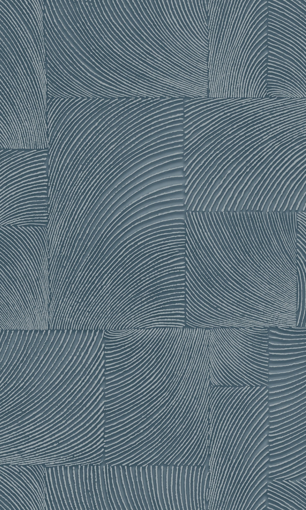 Blue Abstract Geometric Waves Wallpaper R9321 - Modern Peel and Stick Wallpaper for Living Room, Bedroom, Office Decor