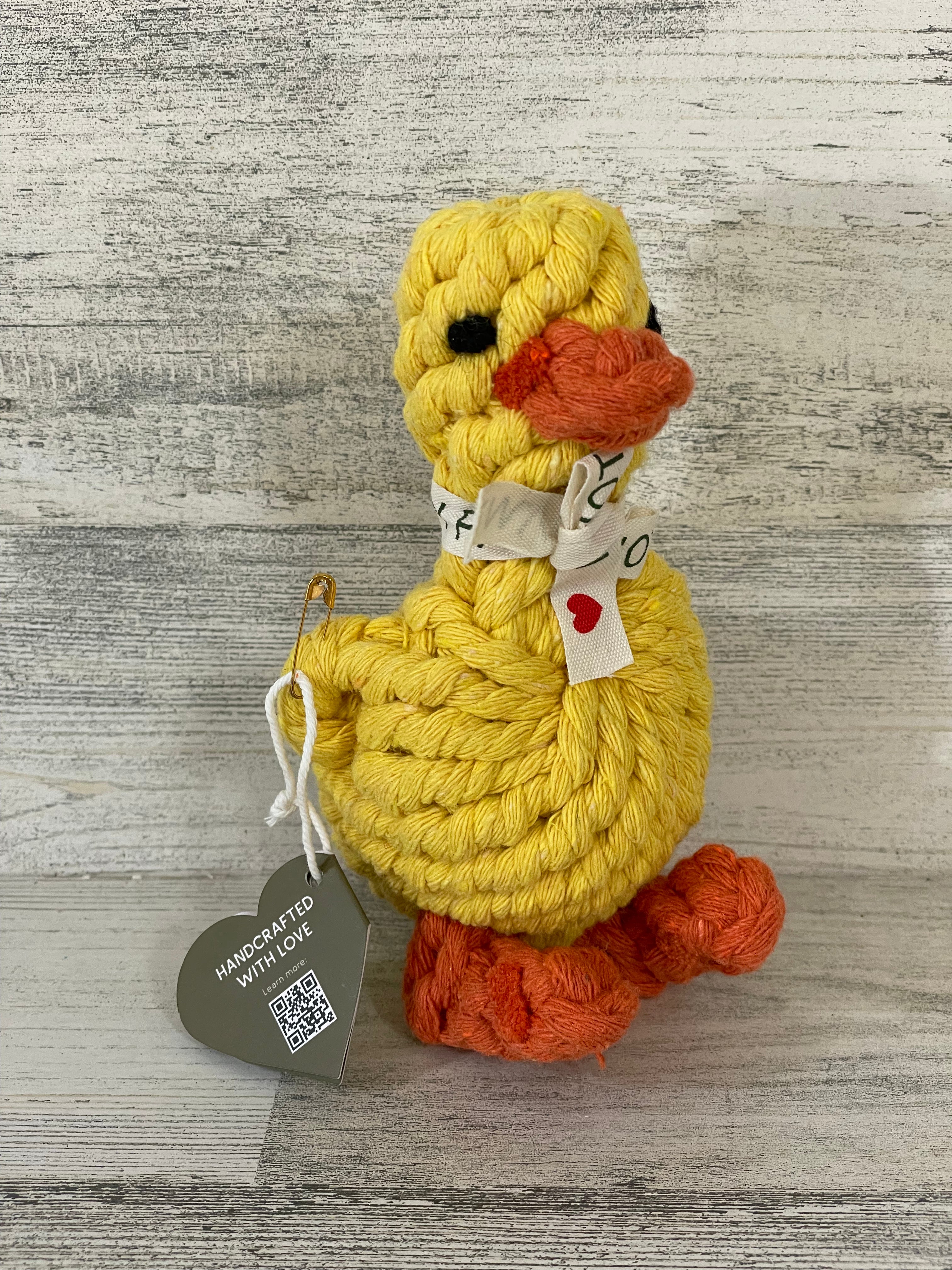 Durable Duck Rope Dog Toy for Aggressive Chewers - Interactive Play & Dental Health - Perfect for Fetch, Tug-of-War & Training