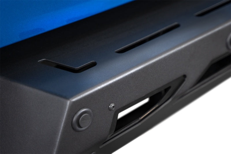 2020+ Chevy/GMC 1500 Black Label Rear Bumper - Heavy Duty Truck Bumper Replacement for Off-Road & Towing | Durable Steel Construction, Perfect for Trailering, Hauling & Adventure Use