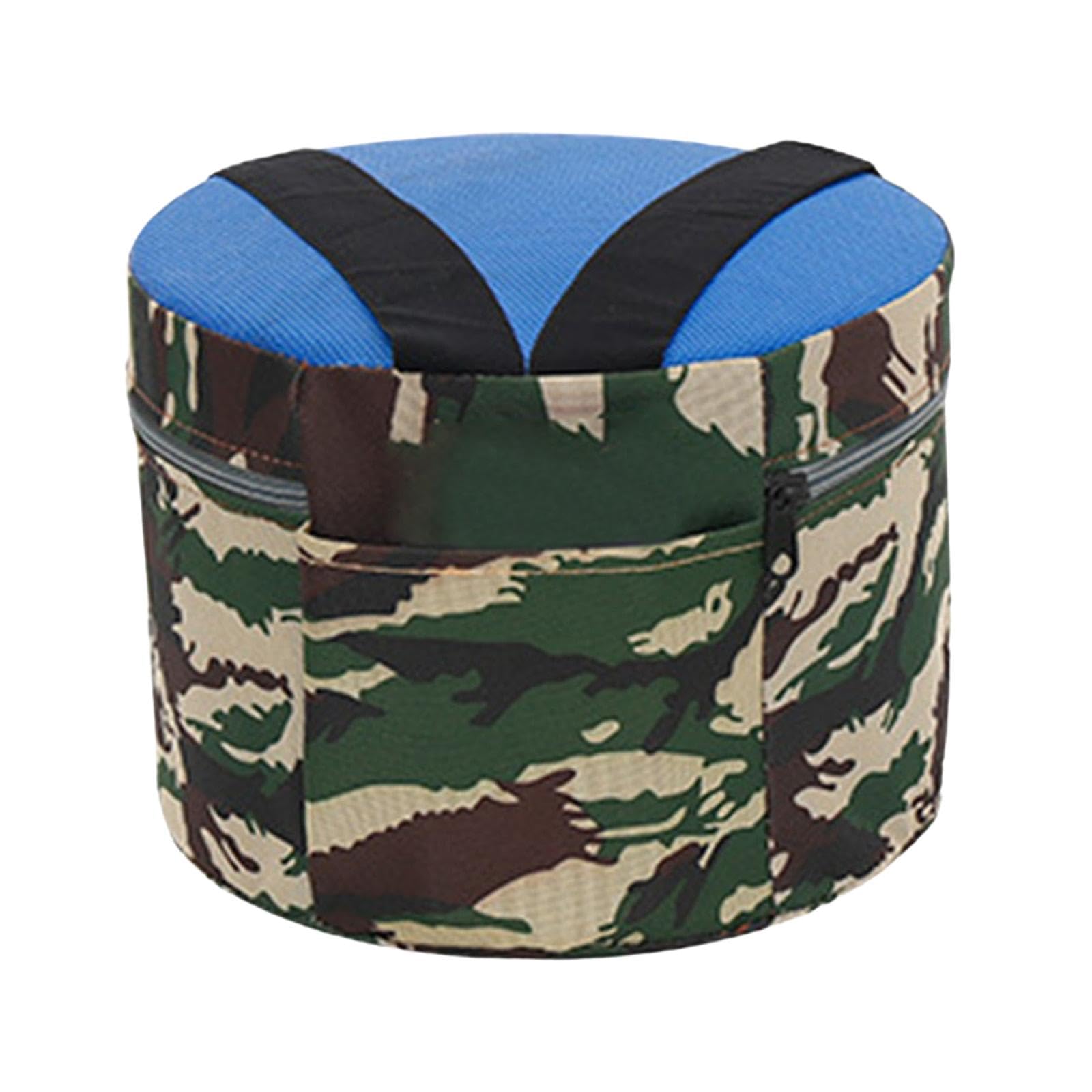 Portable Garden Stool for Outdoor Activities - Lightweight Fishing & Camping Chair with 25cm Foam Cushion - Perfect for Gardening, Farming, Planting & Hiking - Durable Workseat for Comfortable Use in Backyard, Farm or Trail