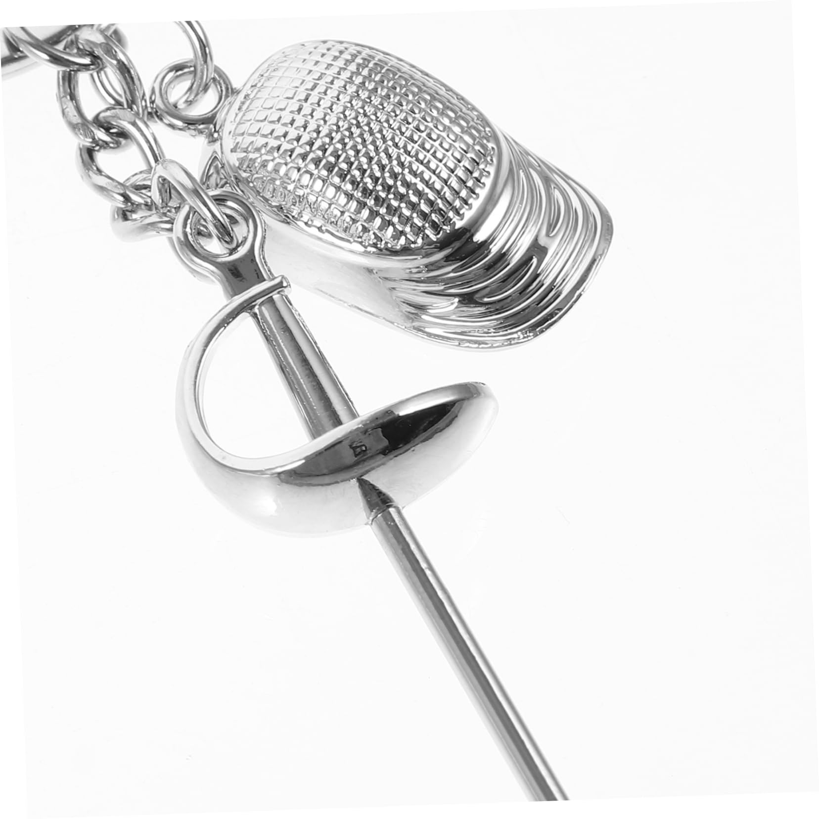 Balacoo Fencing Keychain - Metal Key Rings for Women - Sport Souvenir Gift