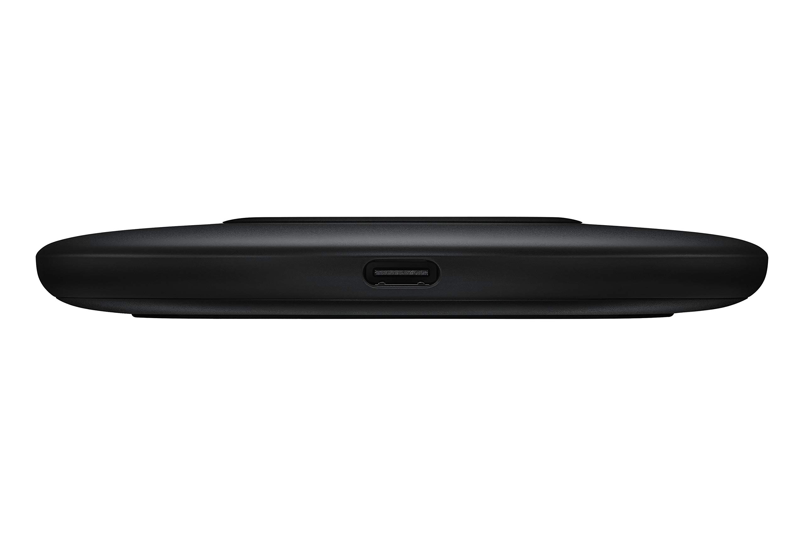 Samsung EP-P1100TBEGUS Qi-Certified 7.5W Fast Wireless Charging Pad with Wall Adapter - Slim Design for iPhone, Galaxy & Qi-Enabled Devices | Perfect for Home, Office & Nightstand Charging