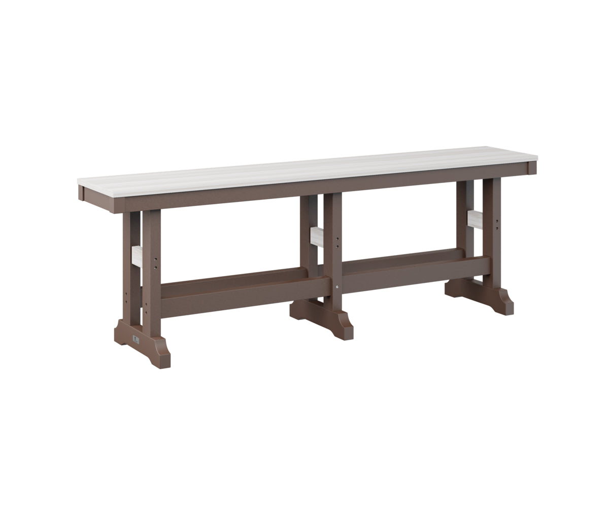 Berlin Gardens Garden Classic 66-Inch Outdoor Counter Height Bench - Perfect for Patio, Deck, Garden & Backyard Dining