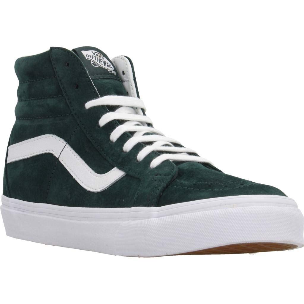 Vans Sk8-Hi Reissue Pig Suede Skate Shoes for Men & Women - Classic High-Top Sneakers for Skateboarding, Streetwear & Casual Fashion