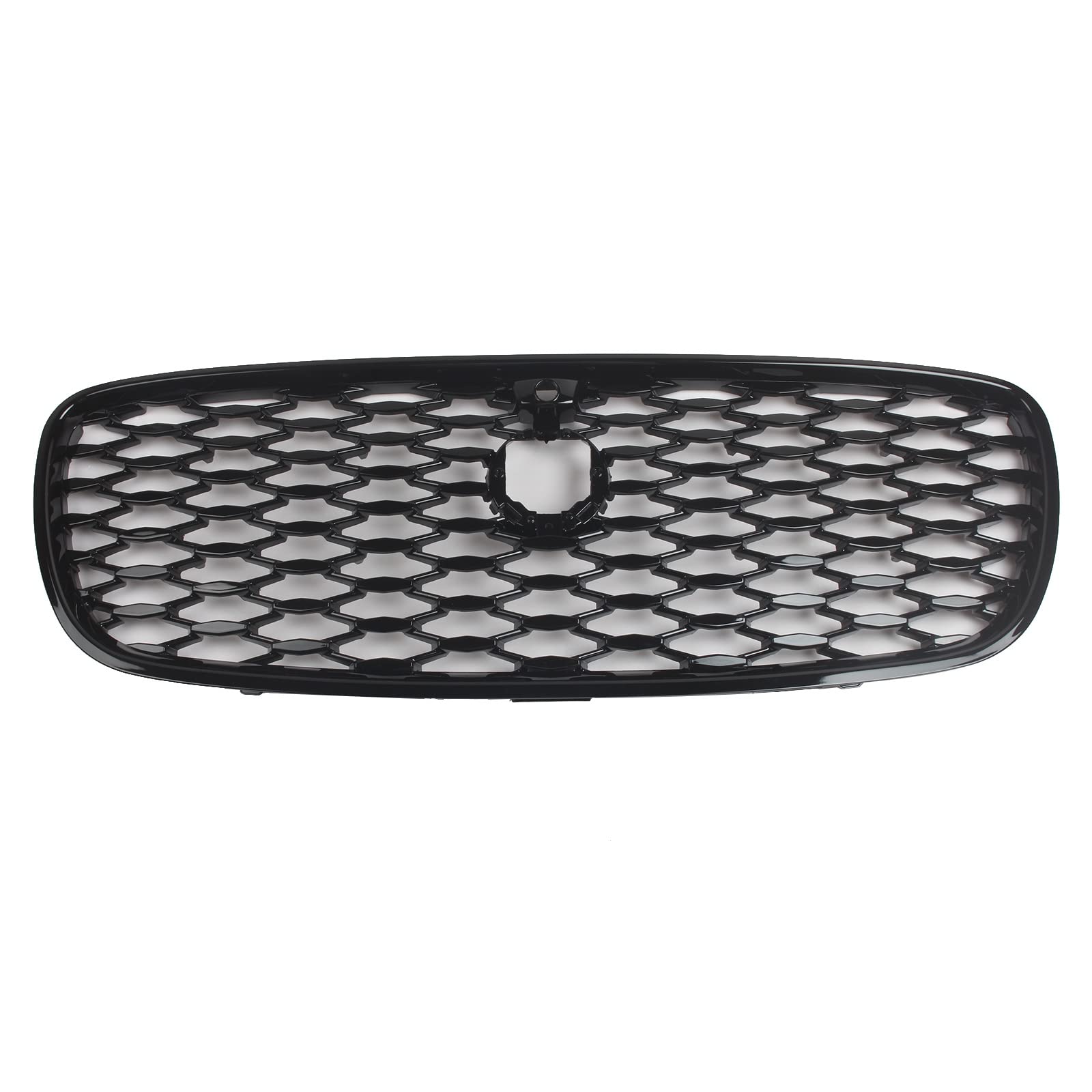 Jaguar XF 2021-2022 Gloss Black Bumper Grille with Camera - Front Upgrade for Luxury Cars