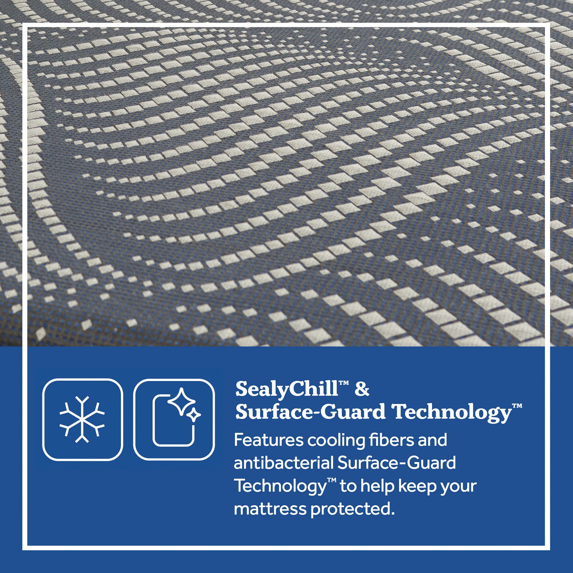 Sealy Posturepedic Plus Foam Albany Firm Mattress - Queen Size, Orthopedic Support for Back Pain Relief, Cool Sleep Technology - Perfect for Master Bedrooms & Guest Rooms