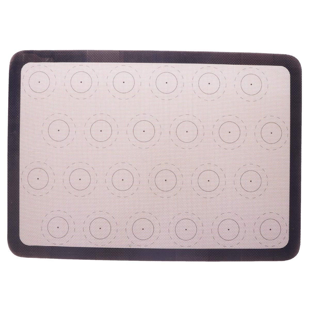 Non-Stick Silicone Baking Mat - Premium Reusable Cookie & Bread Baking Sheet for Fondant, Pastry, and More | Perfect for Home Kitchens, Bakeries, and DIY Desserts