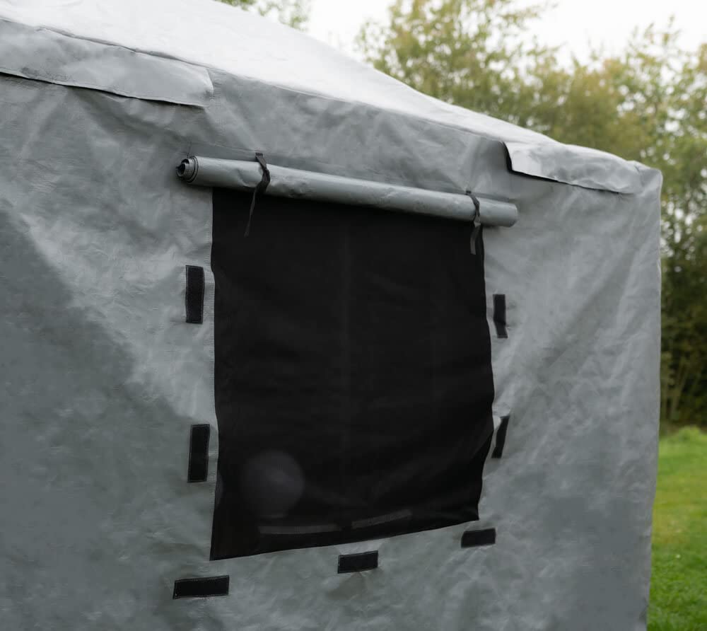 Sojag 12' x 16' Universal Winter Cover for Gazebos & Outdoor Sun Shelters - Waterproof Protection for Patio, Garden, and Backyard Use