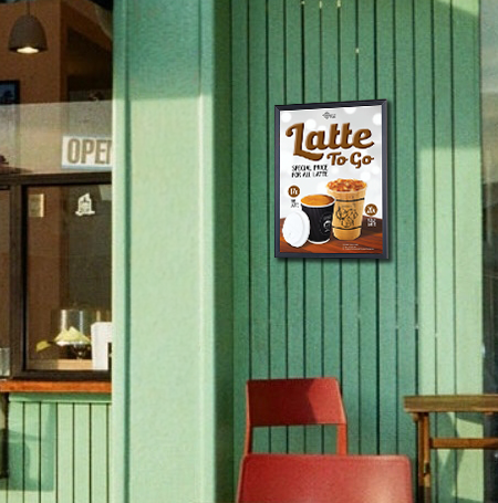 18x24 Euro Style Poster Frame - Top & Side Load Design for Artwork, Photos & Signs - Perfect for Home, Office & Gallery Displays