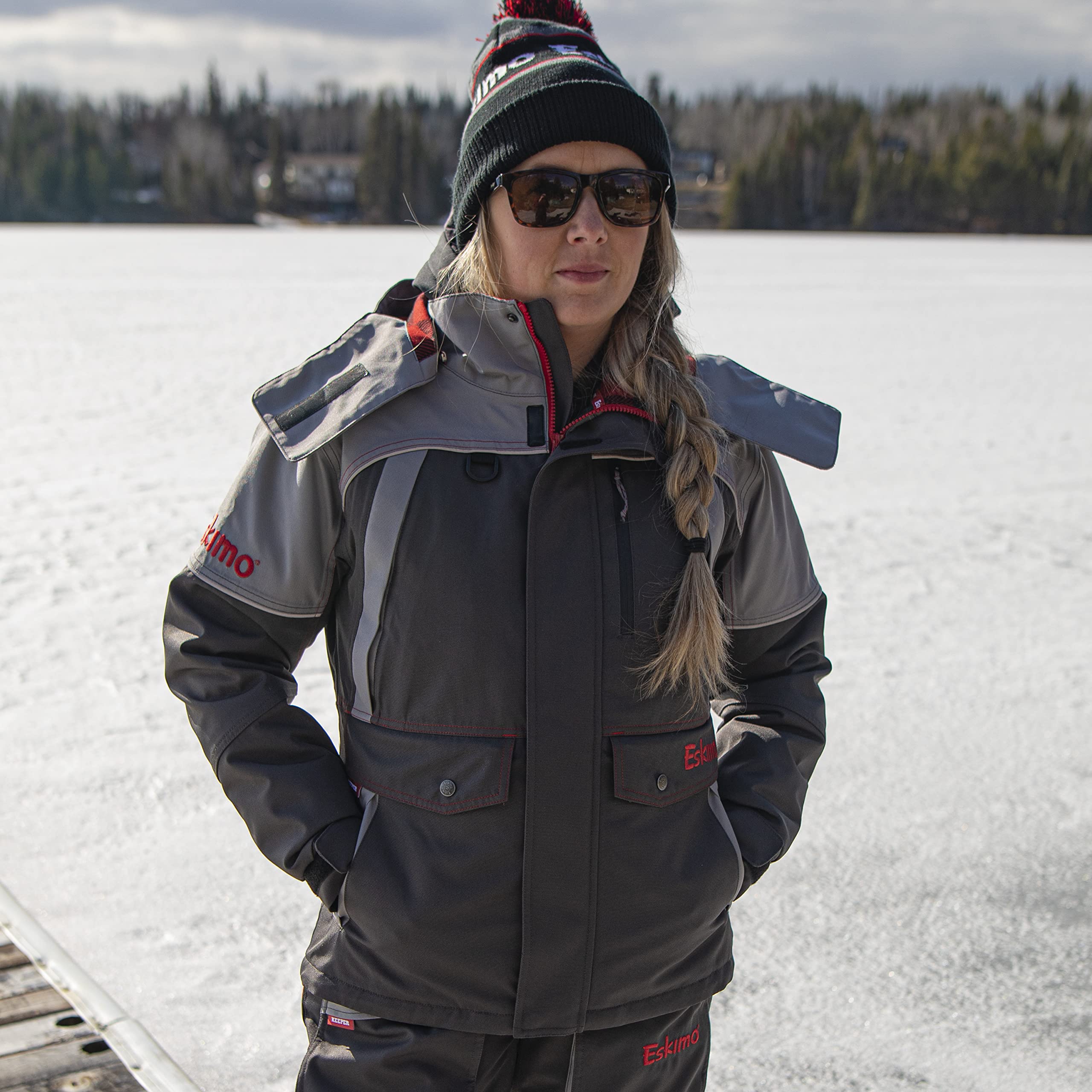 Eskimo Women's Keeper Jacket - Waterproof Winter Coat for Cold Weather, Windproof & Insulated Outdoor Jacket for Hiking, Skiing, and Snowboarding