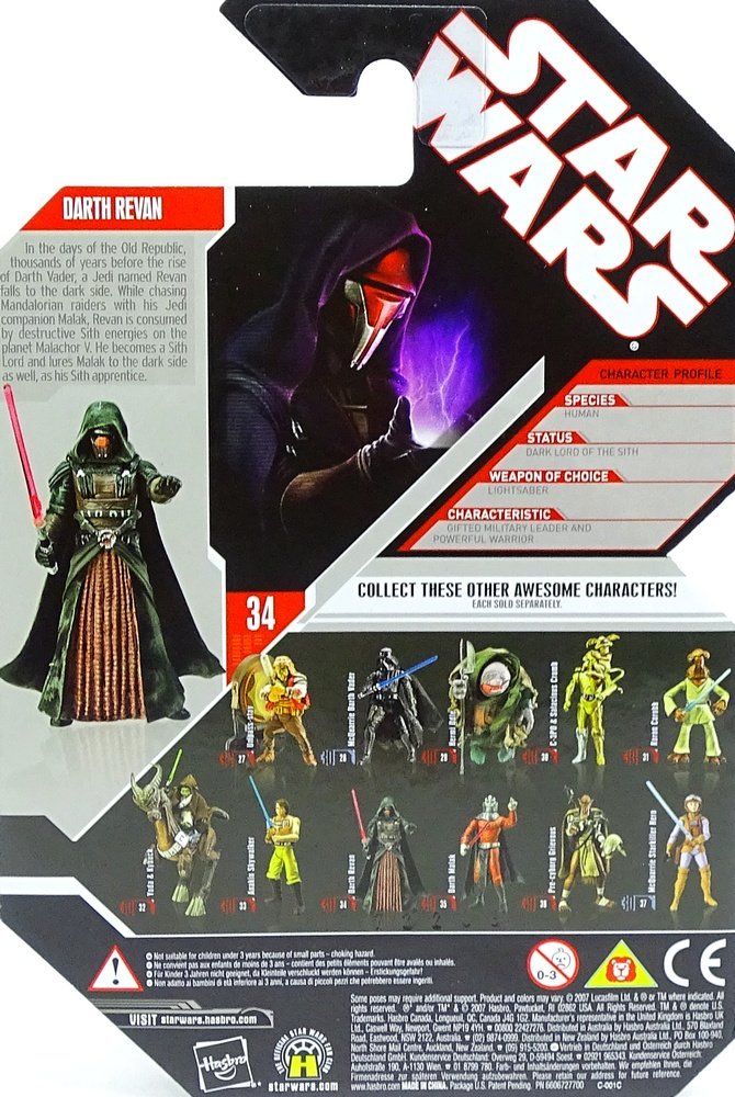 Star Wars Darth Revan Action Figure - Collectible 6-Inch Black Series Toy for Fans & Display | Perfect for Gifts, Cosplay, and Star Wars Memorabilia Collections