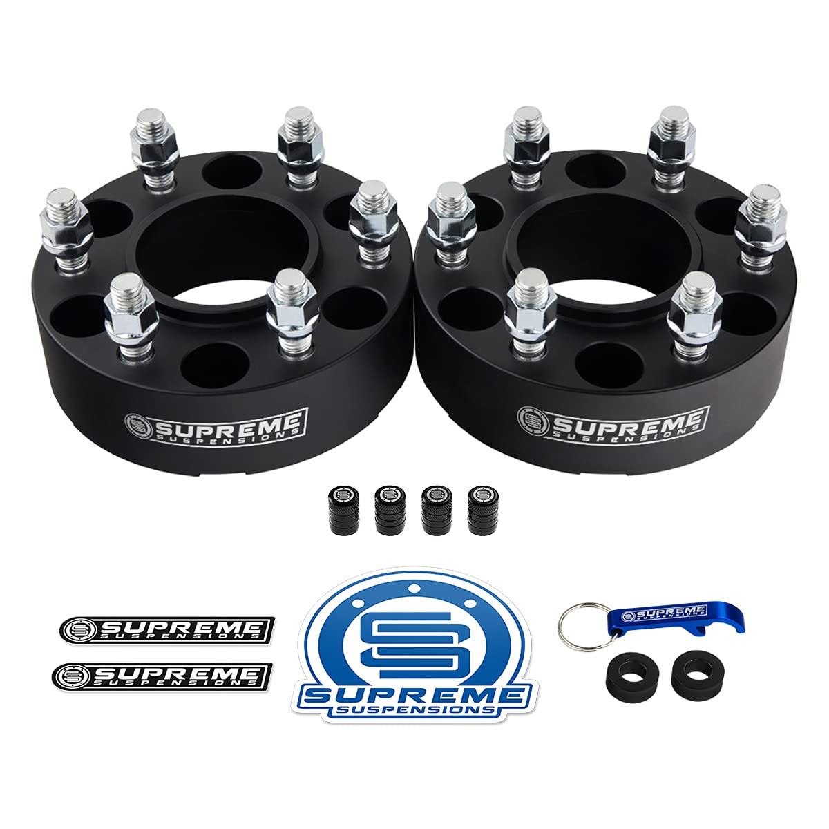 Supreme Suspensions 2-Piece Black 1.5