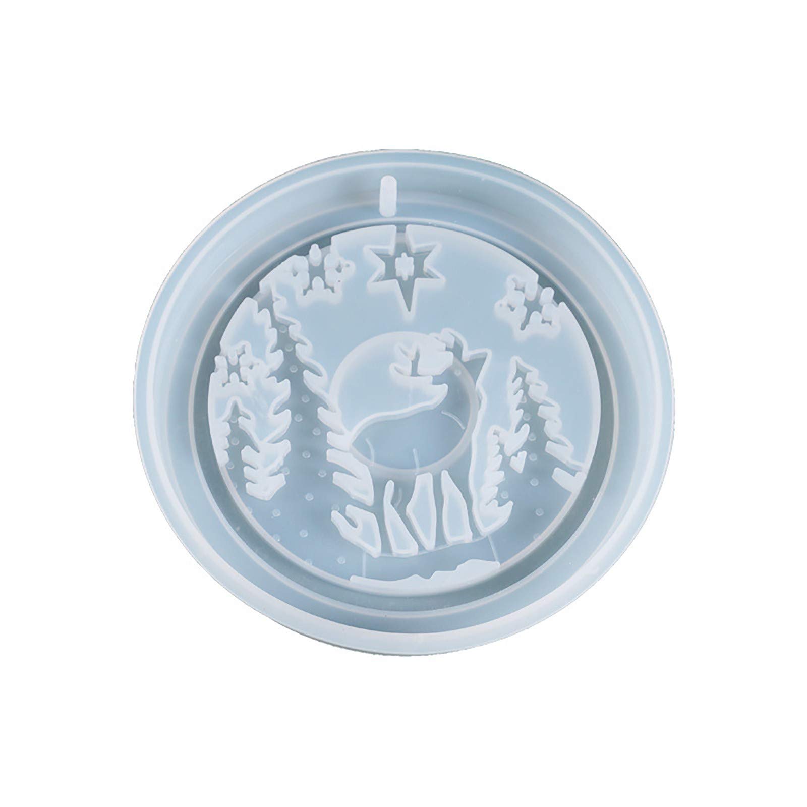 Premium Epoxy Resin Jewelry Molds - Christmas Silicone Casting Molds for DIY Craft, Home Decor & Gift Making | Perfect for Resin Art, Pendants, Ornaments & Holiday DIY Projects