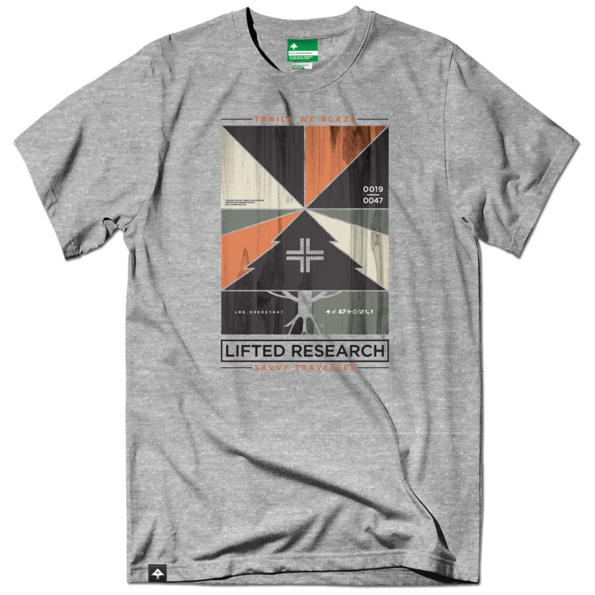 LRG Craft Tee Ash Heather - Soft Cotton T-Shirt for Men - Casual Wear & Street Style Outfits