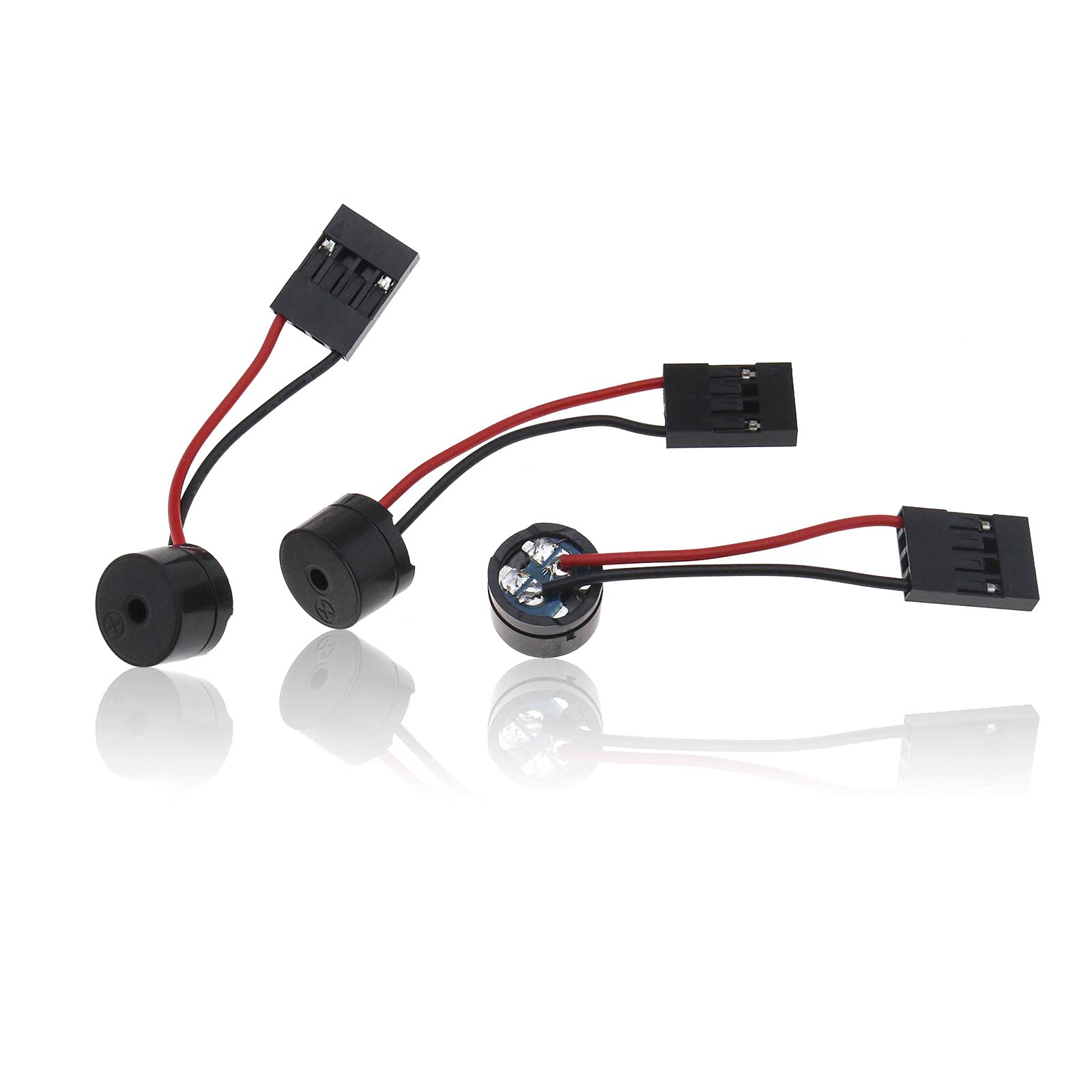 20x Beep Code Internal Speaker Buzzer 4-Pin PC Motherboard Connector Plug - Desktop Computer Diagnostic Tool for Troubleshooting Startup Errors & Hardware Issues