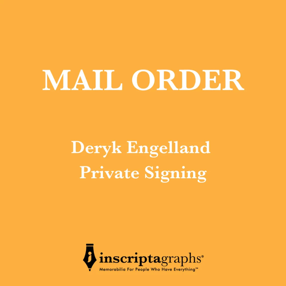 Deryk Engelland Autographed NHL Hockey Memorabilia - Limited Edition Preorder - Perfect for Sports Collectors & Hockey Fans Display
