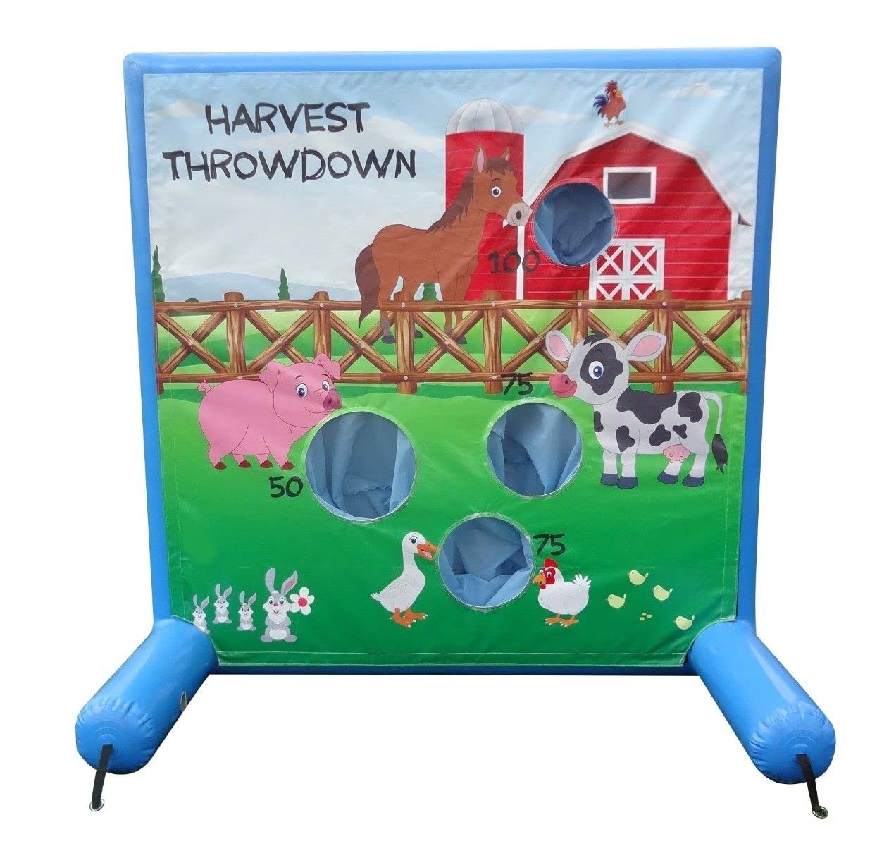 Sealed Air Frame Game Set with Frame, Panel, Air Pump, Balls & Storage Bag - Outdoor Toss Game for Backyards, Carnivals, Schools & Birthday Parties | Perfect for Family Fun, Team Building & Outdoor Events