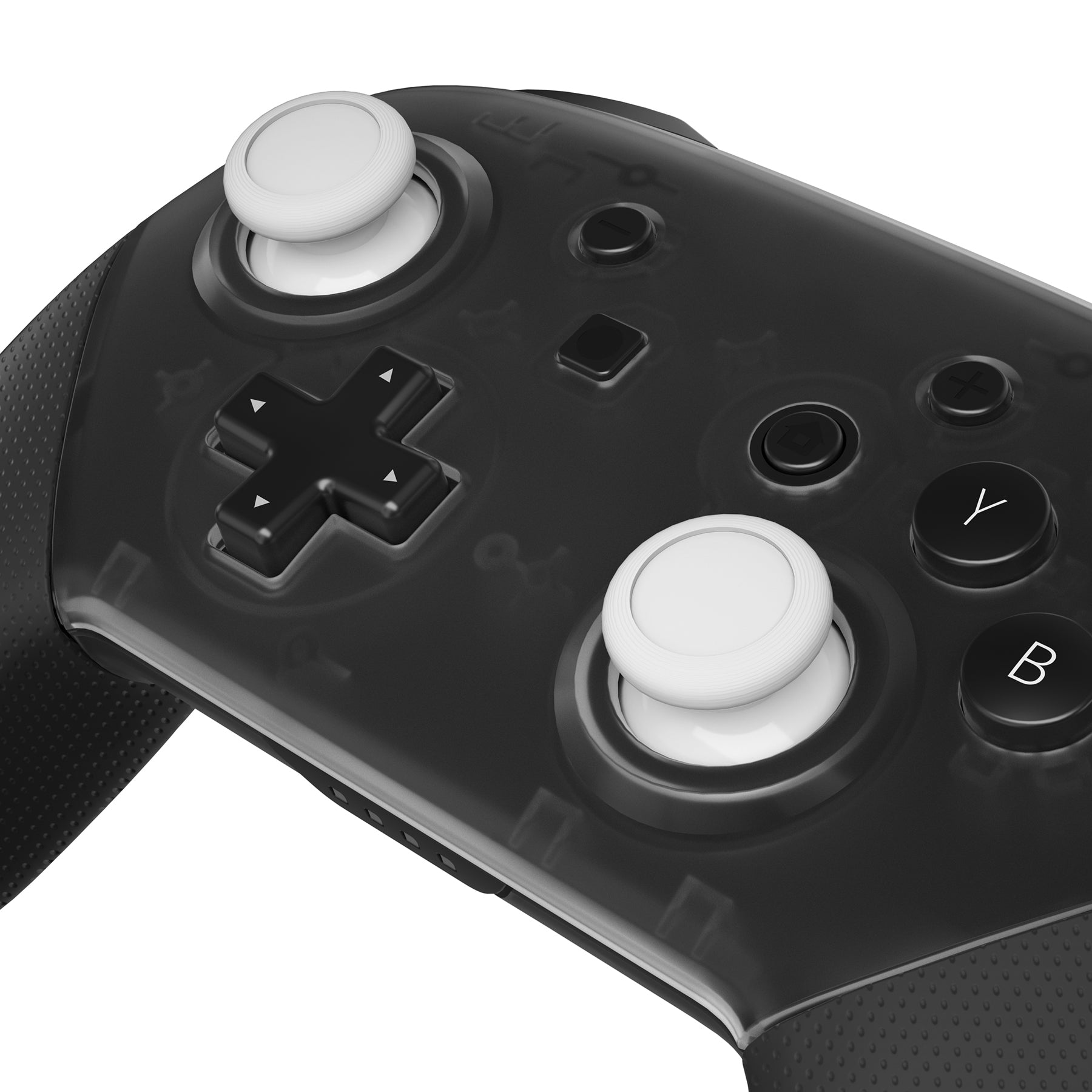 eXtremeRate 3D Replacement Joystick Thumbsticks for Nintendo Switch Pro Controller - White | Enhanced Grip & Precision for Gaming | Perfect for Competitive Play & Long Gaming Sessions