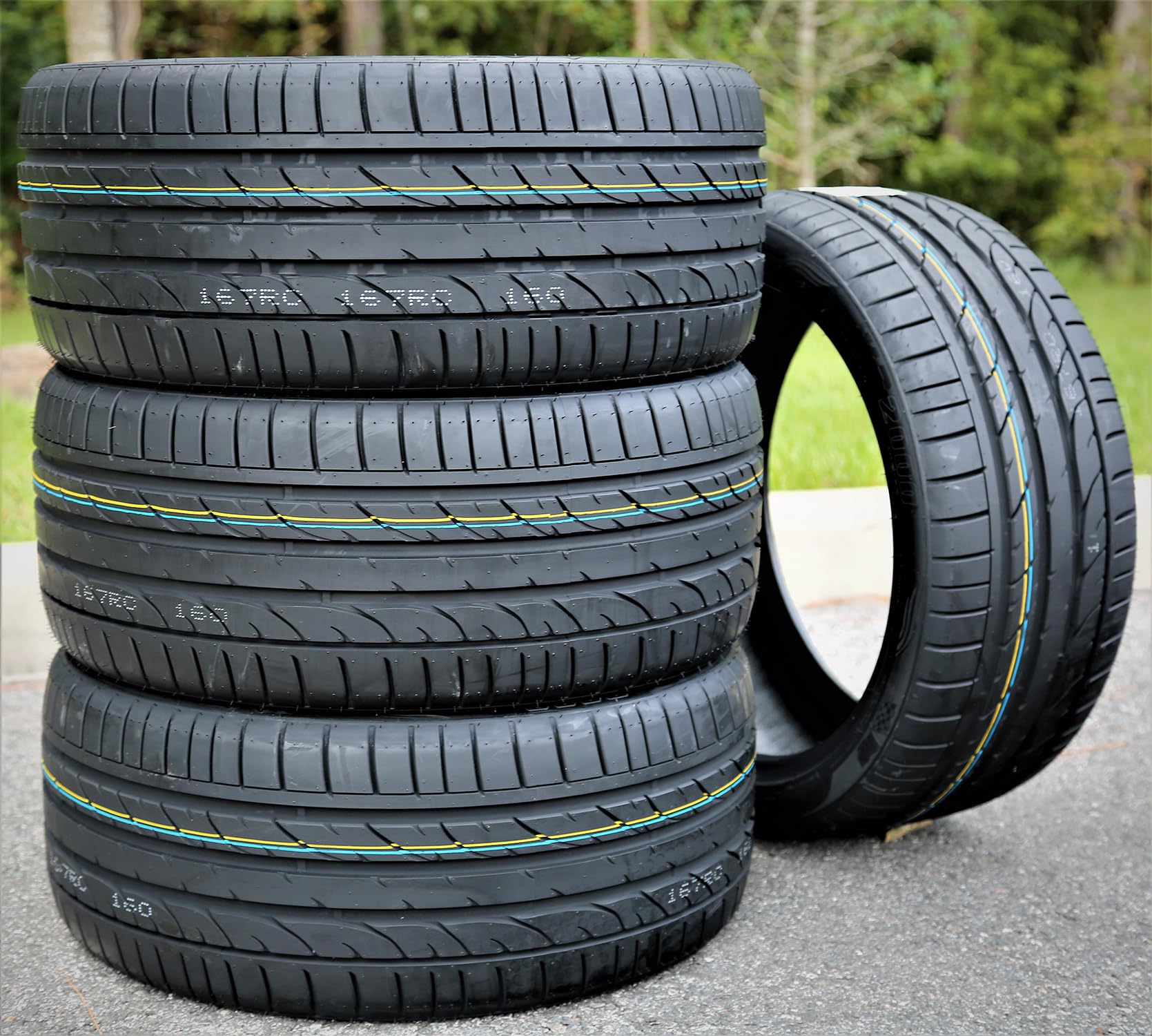 1 X New Otani KC2000 235/55R19 105W All-Season Performance Tires - Premium Traction for SUVs, Sedans & Crossovers in All Weather Conditions