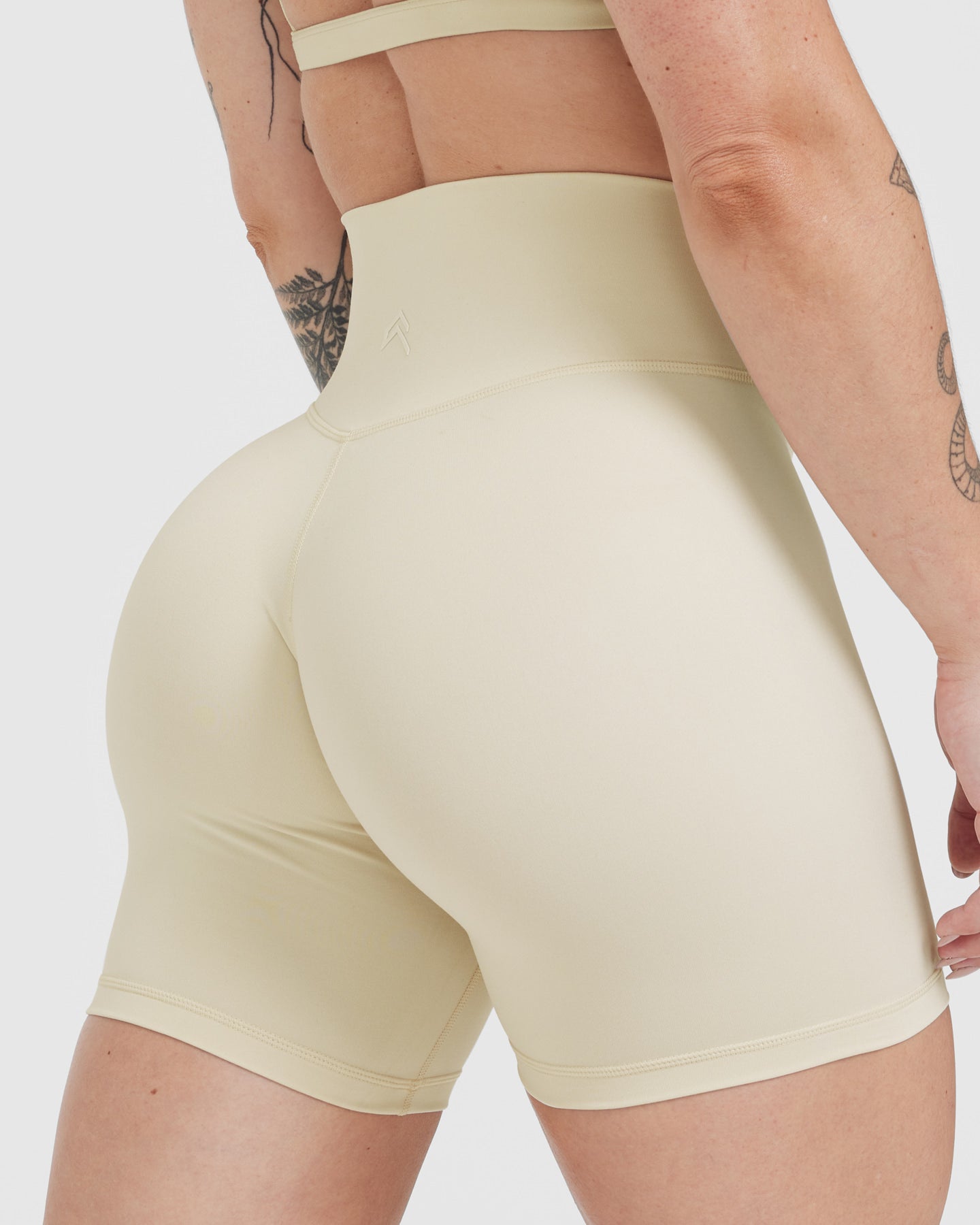 Timeless High Waisted Shorts for Women | 6-Inch Inseam | Vanilla Color | Perfect for Summer Outfits & Casual Wear