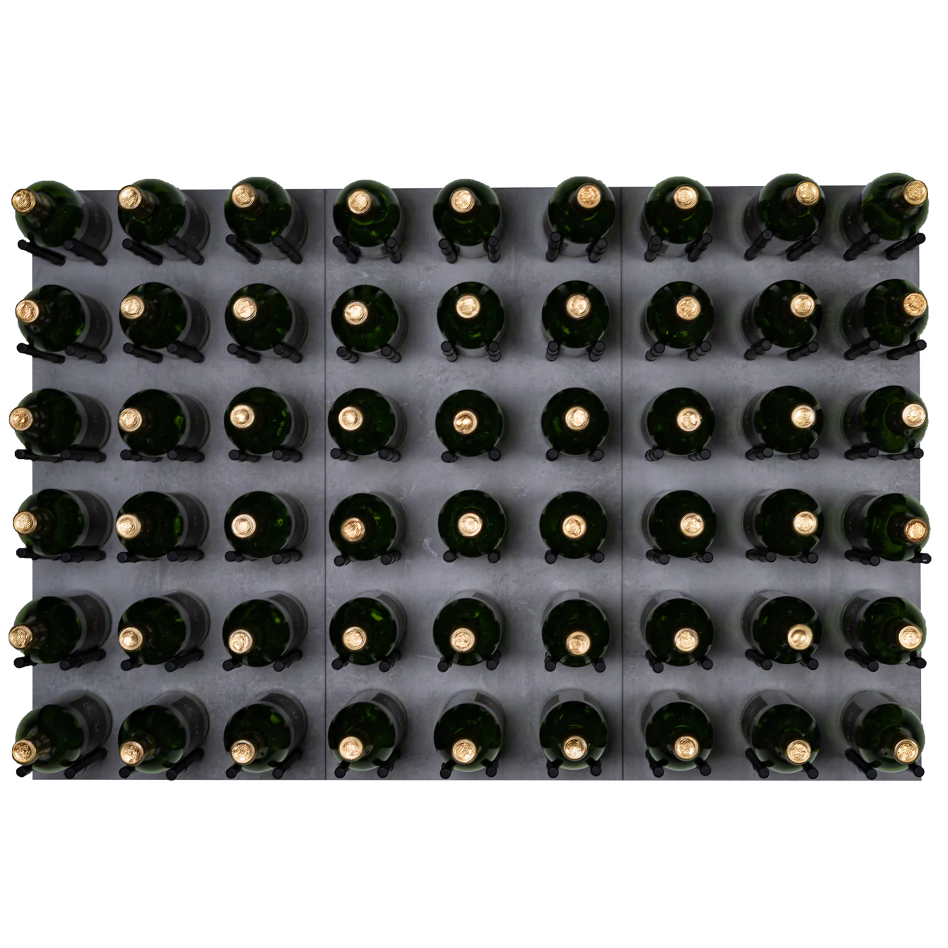 Kessick Wine as Art Montford Wine Wall - Elegant Wine Bottle Display Rack for Home Bar, Kitchen, Dining Room & Wine Cellar Decor