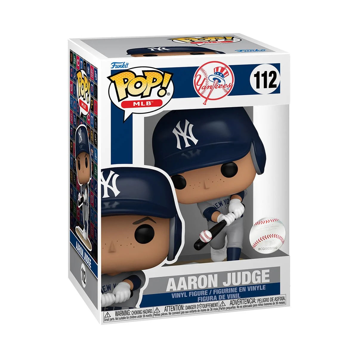 MLB New York Yankees Aaron Judge Replica Away Jersey - Official Baseball Fan Gear for Games & Sports Events