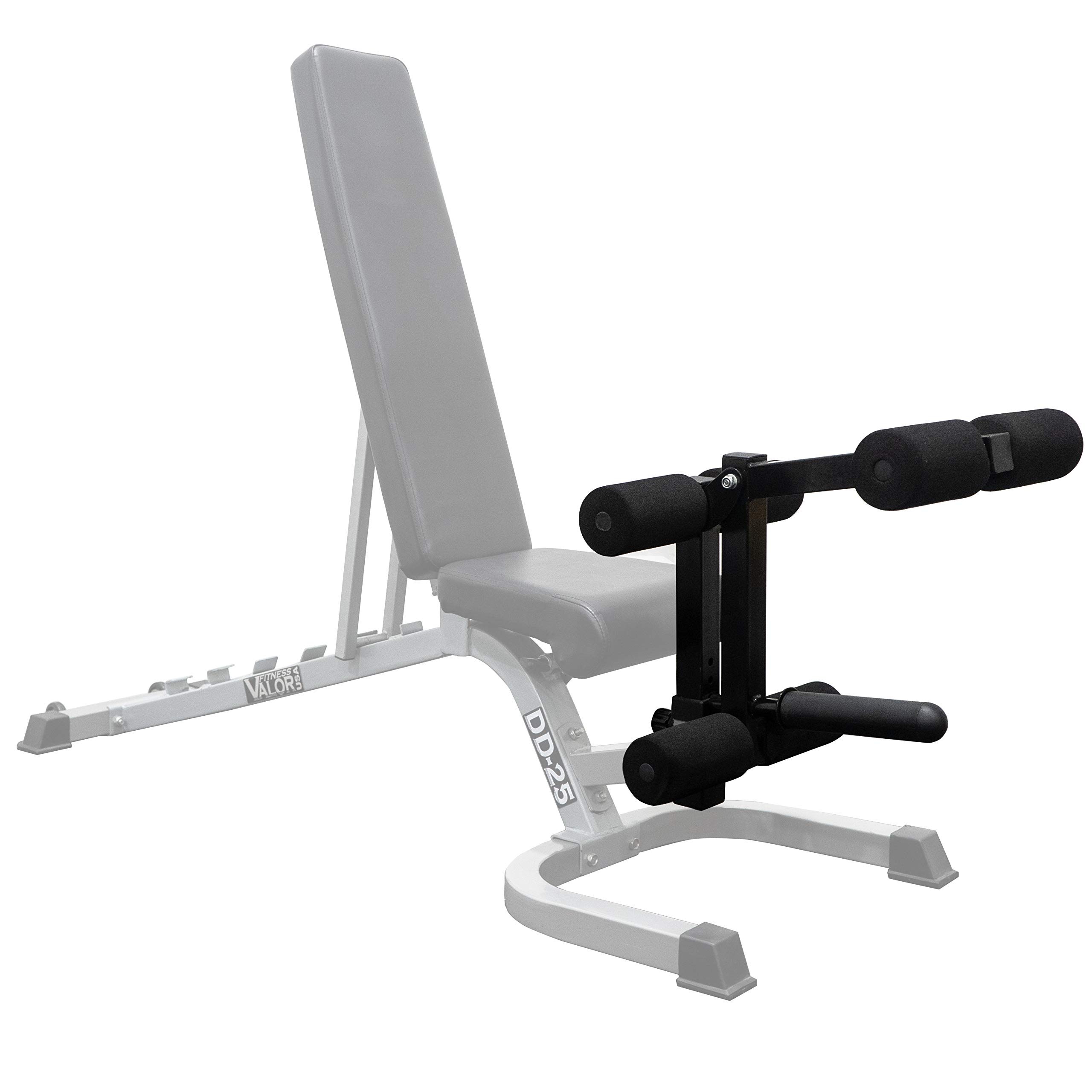 Valor Fitness Leg Curl and Extension Machine Attachment - Compatible with Valor Benches - Home Gym Strength Training Equipment for Hamstrings & Quads - Perfect for Home Workouts, Strength Building & Leg Day Exercises
