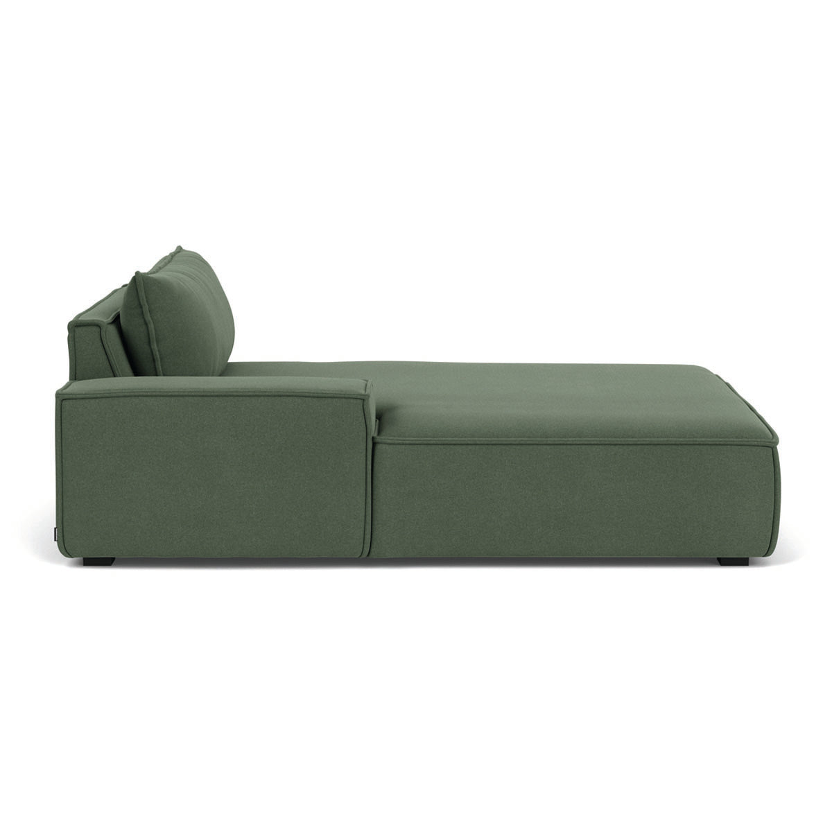 Daphne Fabric 1-Seater Left Chaise Modular Sofa - Modern Living Room Furniture for Small Spaces & Apartments