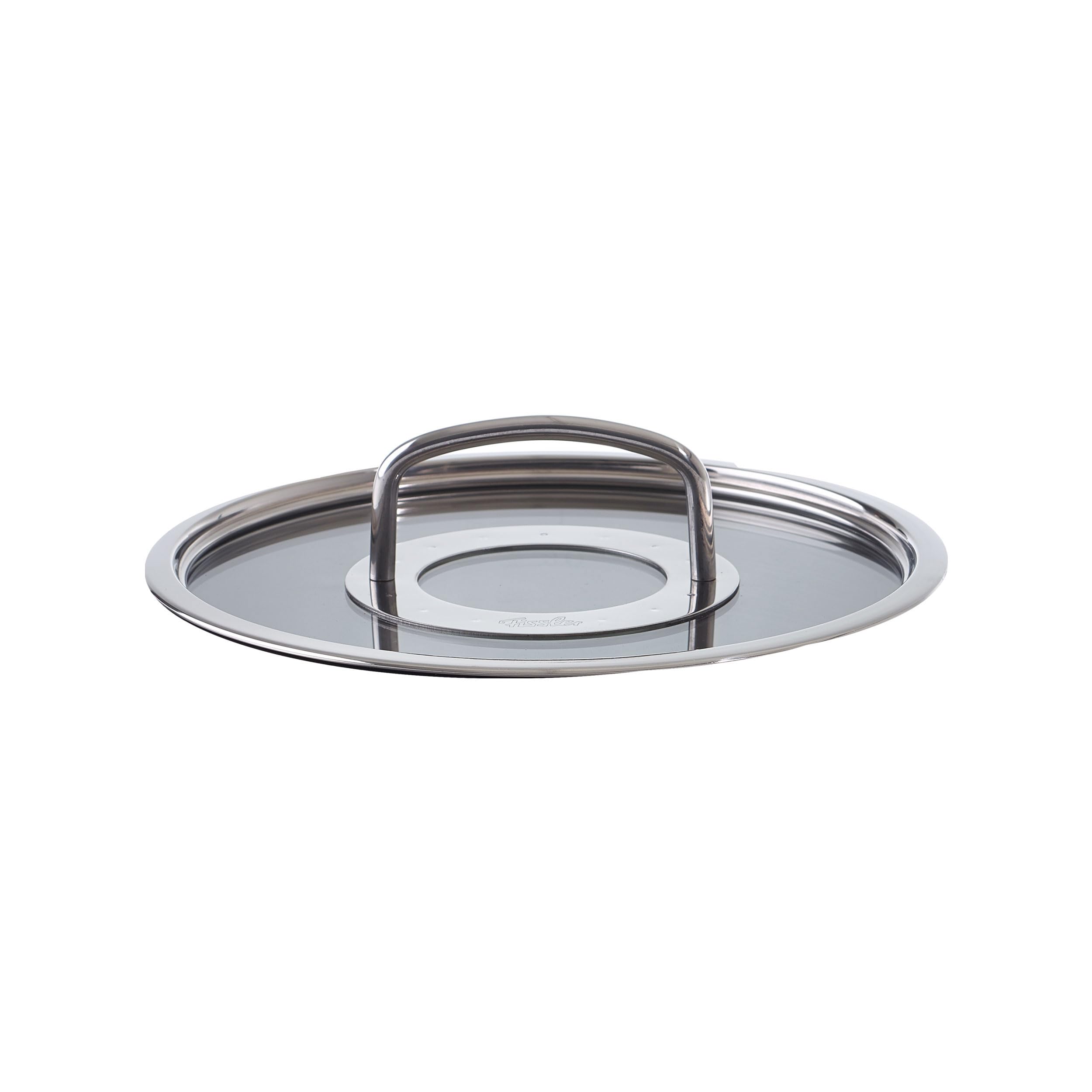 Fissler Original-Profi Collection Glass Lid for 20 cm Cooking Pot - Heat-Resistant & Durable Cookware Cover - Perfect for Stovetop & Oven Use