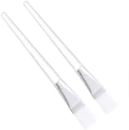 Elecsera Soft Foundation Brush for Makeup - 2 Pack Multipurpose Face Brush for Liquid, Powder & Cream Cosmetics - Perfect for Blending, Contouring & Highlighting