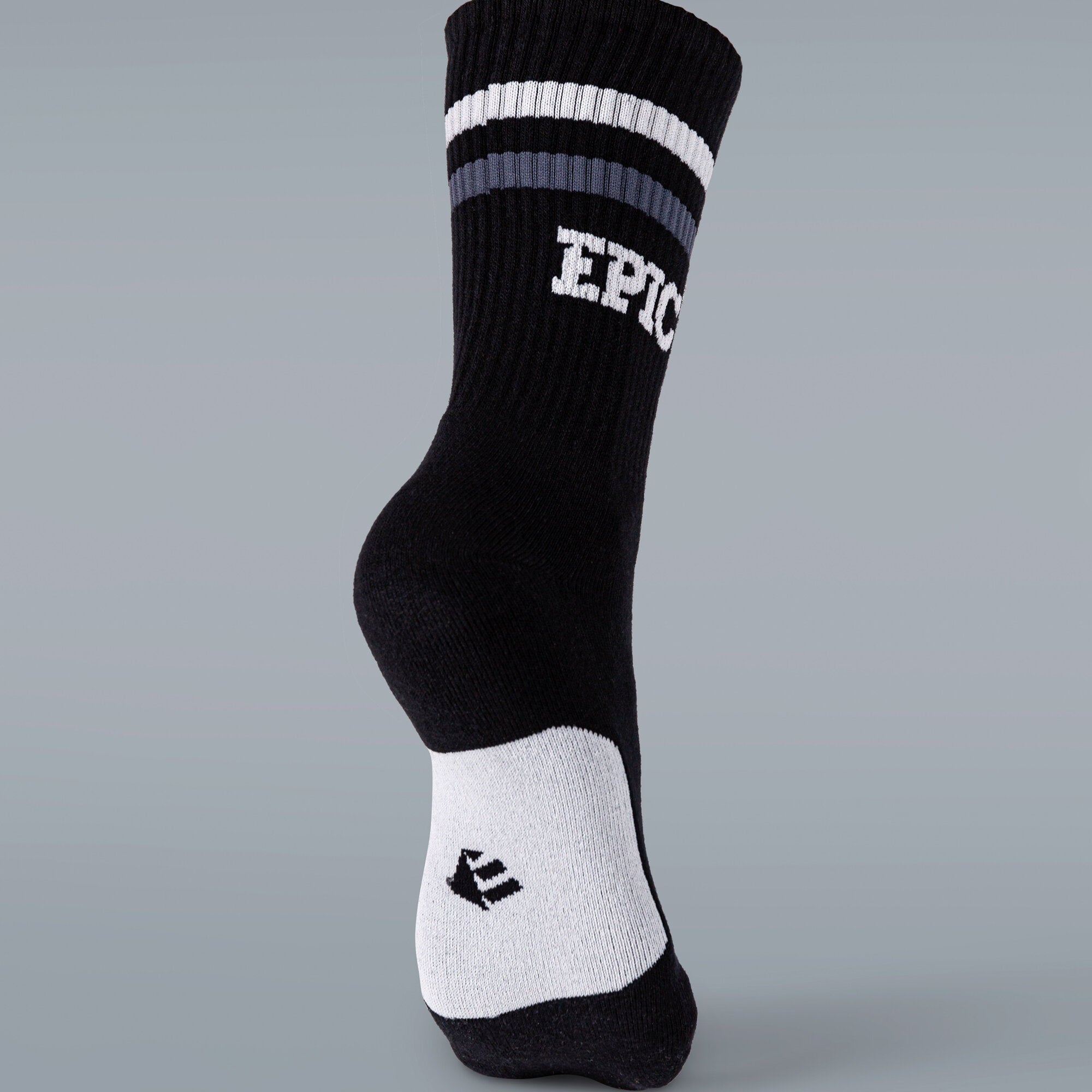 Premium Black Socks for Men & Women - Comfortable & Durable Cotton Blend - Perfect for Running, Hiking & Everyday Wear