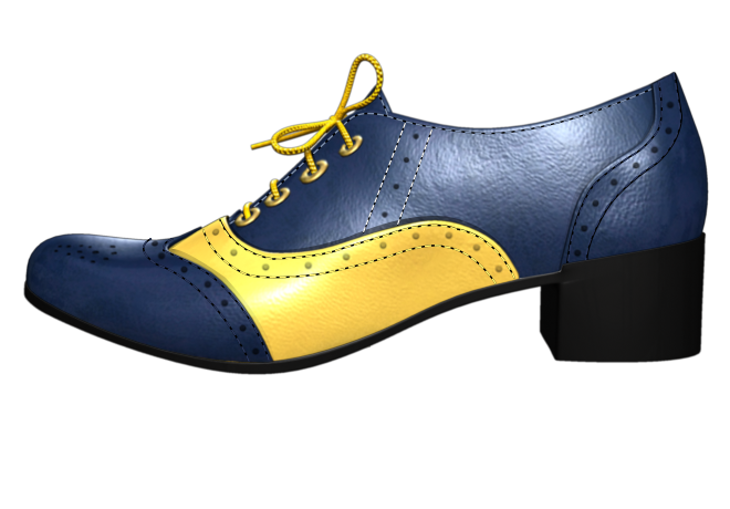 Morgan Women's Oxford Pumps - Classic Comfortable Lace-Up Shoes for Work, Office & Casual Wear