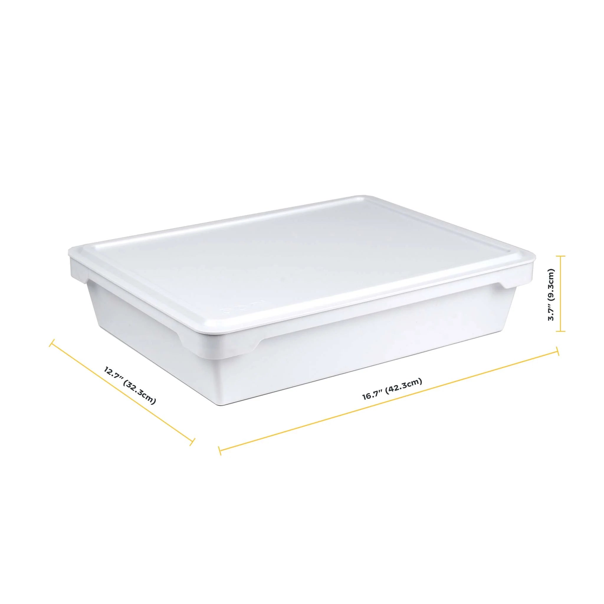 Ooni Dough Proofing Box Set - 2 Stackable Pizza Dough Proofing Containers for Perfect Fermentation | Ideal for Home Bakers & Pizza Enthusiasts