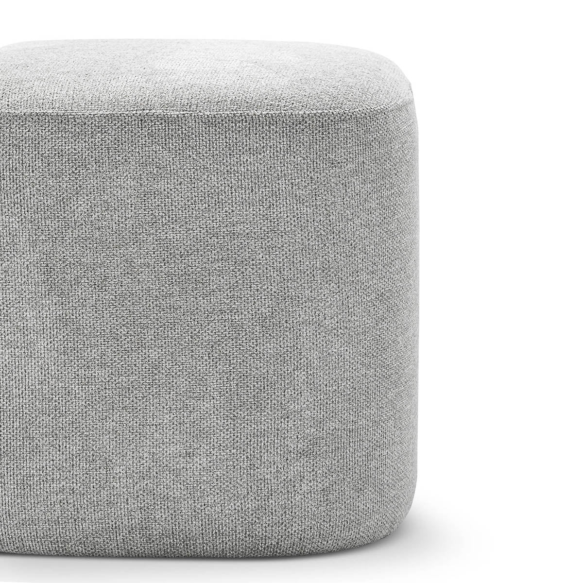 Aspen Square Ottoman - Modern Storage Ottoman with Lift Top, Soft Upholstered Seat for Living Room, Bedroom, or Nursery - Perfect for Extra Seating & Hidden Storage
