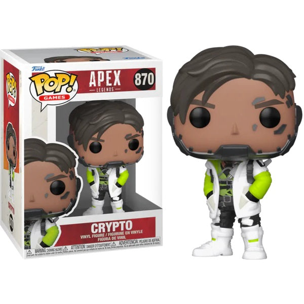 Apex Legends Crypto Pop! Vinyl Figure - Exclusive Collectible [870] - Perfect for Gaming Fans & Gift Giving