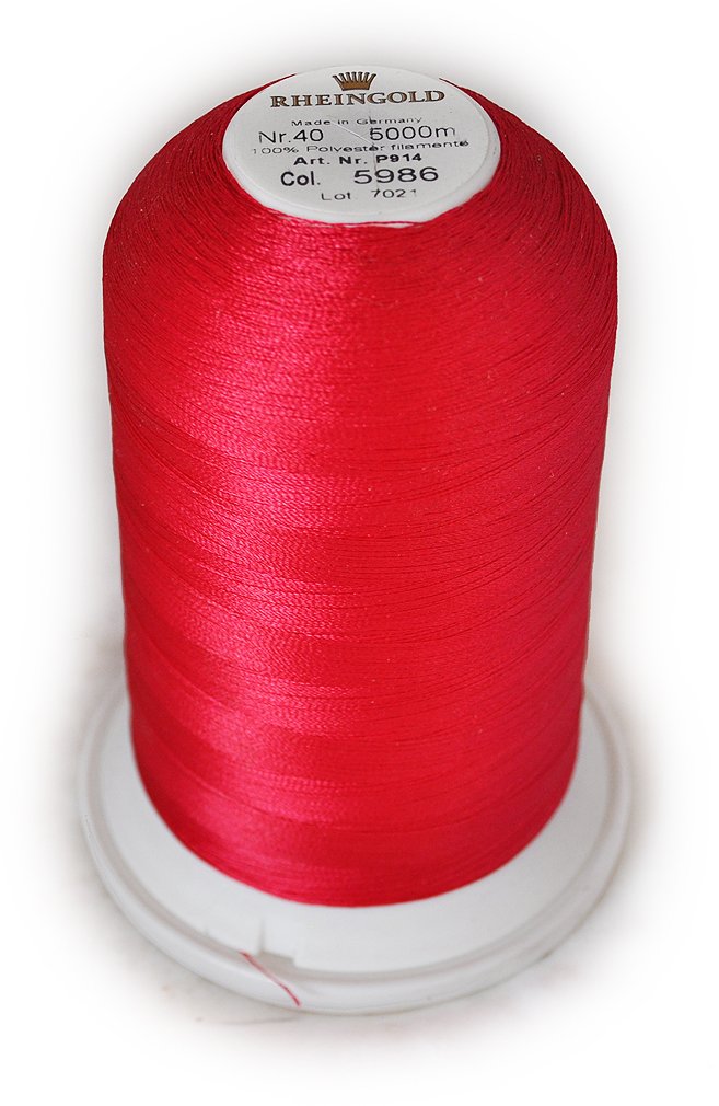 Premium Madeira Polyester Thread 5986 Rose (914405986) - Perfect for Embroidery, Quilting, and Sewing Projects